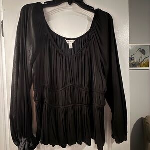 Nine West Elegant Black Blouse
